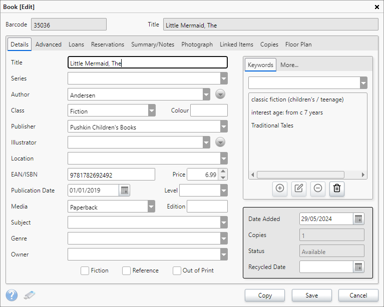 Editing Existing Resource Records